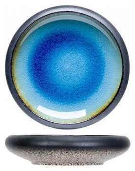 Тарелка глубокая Cosy & Trendy Fervido 4360016 155х155х40 мм голубая