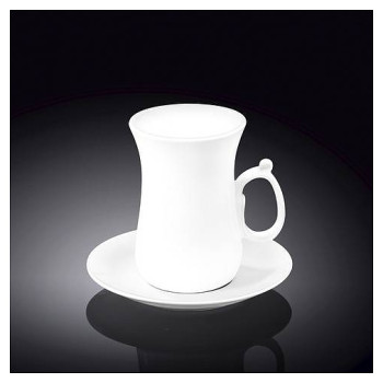 Чашка чайная с блюдцем Wilmax WL-993087 / AB