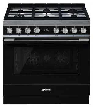 Плита газовая SMEG CPF9GPBL