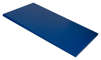 Доска разделочная Клен 600х400х18 мм синяя, пластик