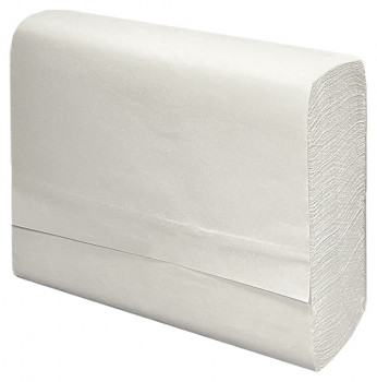 Полотенца бумажные Merida Z-КЛАССИК 3000 1-слойные, белые (15х200 листов)