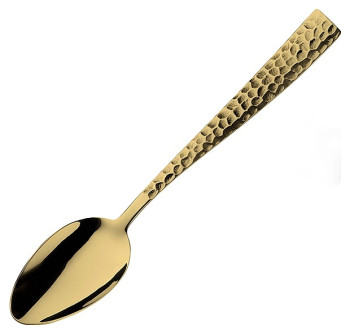 Ложка столовая Pintinox Palace Martellato 1TG00001 L=21 см (нерж. сталь) золотистая
