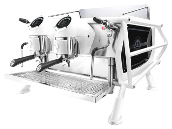 Кофемашина Sanremo Cafe Racer Full White 2 группы, белая