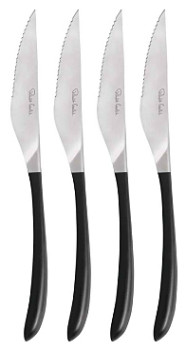 Набор ножей для стейка ROBERT WELCH Contour Noir 4 шт.