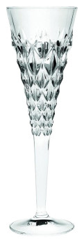 Бокал флюте для шампанского RCR Cristalleria Italiana Enigma 25755020006 210 мл (хрустальное стекло)