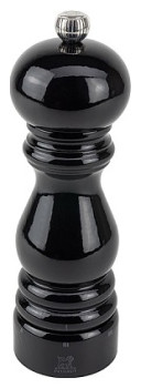Мельница для перца Peugeot Paris u'Select 23683, 120 мм, бук / металлический измельчитель, черная глянцевая