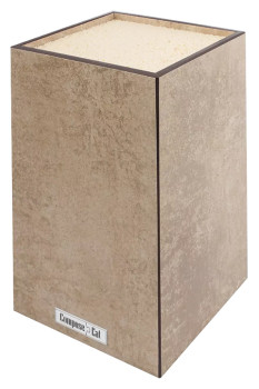 Подставка для ножей ComposeEat PDN120433KL6 12х12х24 см, порфир кремовый