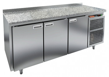 Стол холодильный HICOLD GN 111/TN камень