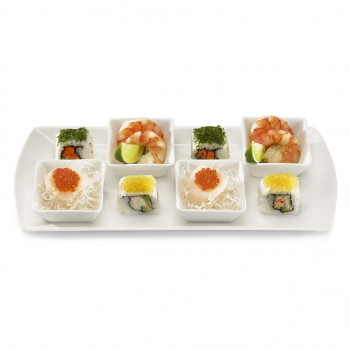 Салатник RAK Porcelain Minimax квадратный 70 мл, 7*7*3,5 см