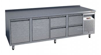 Стол холодильный Gastrolux СОБ4-226/2Д4Я/S (внутренний агрегат)