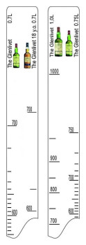 Барная линейка P.L. Proff Cuisine The Glenlivet 12/15 лет (0,7/0,75/1 л) / 18 лет (0,7 л)