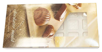 Форма для шоколада P.L. Proff Cuisine 73038015 "Квадрат" 18 ячеек