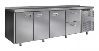 Стол морозильный Finist НХС-600-3/2 (боковой холодильный агрегат)