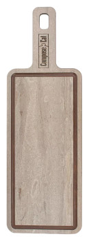 Доска сервировочная ComposeEat DSJ36120406KL6 36х12 см, травертин капучино