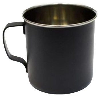 Кружка для коктейля P.L. Proff Cuisine BarWare King MUG14PBK 300 мл (нерж. сталь) черная
