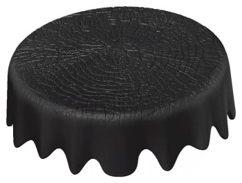 Блюдо круглое P.L. Proff Cuisine Black Raw Wood 81229864 120х120 мм