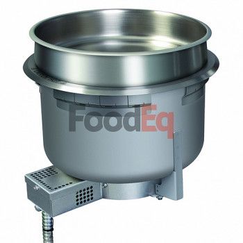 Встраиваемый круглый мармит со сливом Hatco HWB-11QTD