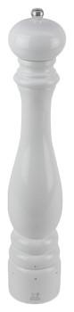 Мельница для перца Peugeot Paris u'Select 27865, 76х400 мм, дерево / металлический измельчитель, белая глянцевая