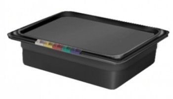 Гастроемкость из полипропилена без крышки GN 1/2 325х265x65 мм черная [422107413]