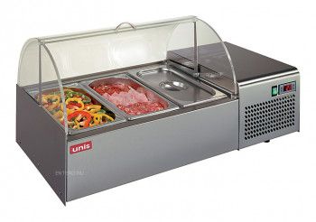 Витрина холодильная UNIS Rhein 100 без стекла