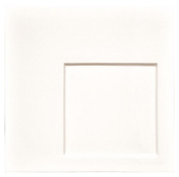 Тарелка P.L. Proff Cuisine LH507-21 21х21 см (фарфор) квадратная со смещенным дном белая