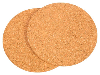 Набор подставок под горячее P.L. Proff Cuisine CCM-10R (2шт) 25,4х1,5 см (пробковое дерево)