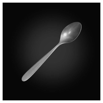 Ложка чайная Luxstahl Parma Province L=13,8 см (нерж. сталь) матовая сталь