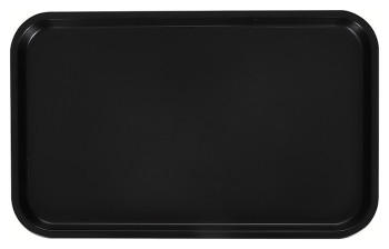 Поднос столовый Клен BLACK SB-101 530х330 мм (полистирол) черный