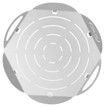 Поднос перфорированный для нарезания пиццы GiMetal VPFT33 d=33 см (алюминий) на 6 сегментов