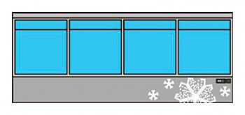 Стол холодильный Кобор NC7-4D