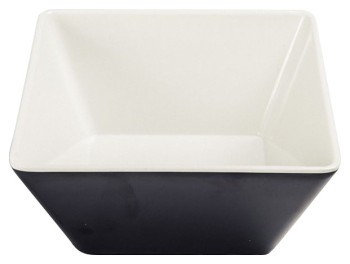 Салатник квадратный Pujadas 22202N 17.5х17.5 см h=8.5 см черный