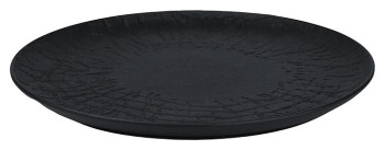 Тарелка P.L. Proff Cuisine Black Raw Wood 81229882 270х270 мм
