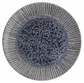 Тарелка мелкая Porland Iris Blue 187621 210 мм без борта