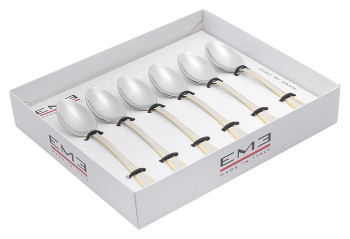 Набор кофейных ложек EME Firenze Gold Decor C09FI/OR 6 шт.