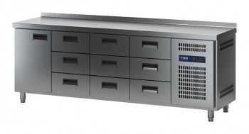 Стол холодильный ТММ СХСБ-2/1Д-9Я (2280x600x870)