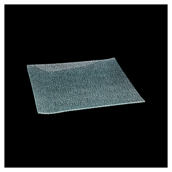Тарелка Corone Aqua 11,8" 30х30 см (стекло) квадратная