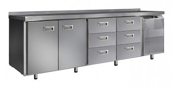 Стол морозильный Finist НХС-700-2/6 (боковой холодильный агрегат)