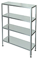 Стеллаж со сплошными полками Марихолодмаш С-5-0,4/0,95/2,0