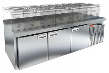 Стол морозильный HICOLD GN 111/BT LT SH