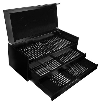 Набор столовых приборов CUTIPOL Fontainebleau P1A.72 72 шт., зеркальная сталь