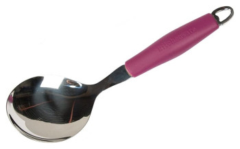 Ложка гарнирная Sunnex M446RP l=28 см (нерж. сталь / силикон)