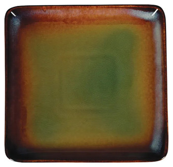 Тарелка квадратная Corone Verde HL497000 178x178 мм сине-зеленая