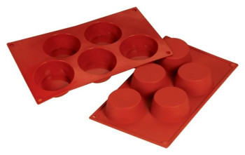 Форма силиконовая P.L. Proff Cuisine 81200429 "Маффин" 5 ячеек