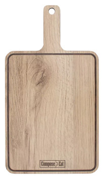 Доска разделочная ComposeEat DRRJ37212094OA4 37х21 см, с ручкой, дуб натуральный