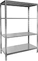 Стеллаж Luxstahl СР-1800х1800х600/4 нержавеющая сталь