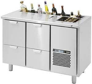 Стол холодильный для бармена Skycold B2S-2-2-C