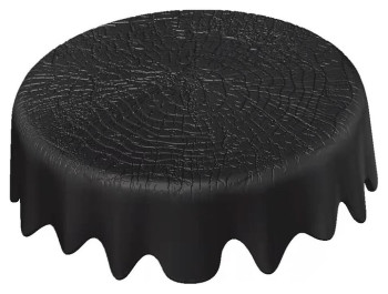 Блюдо сервировочное P.L. Proff Cuisine Black Raw Wood 60254-R2 d=16 см h=6,2 см (фарфор)