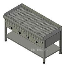 Гриль газовый Вулкан BPD 04 «Сан-Антонио»