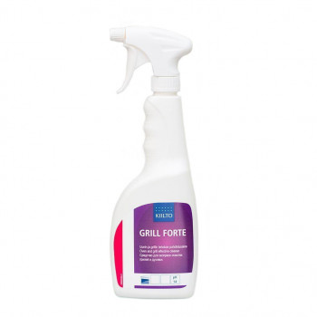 Kiilto Grill Forte средство для экспресс-очистки грилей и духовок, спрей, 0,75 л