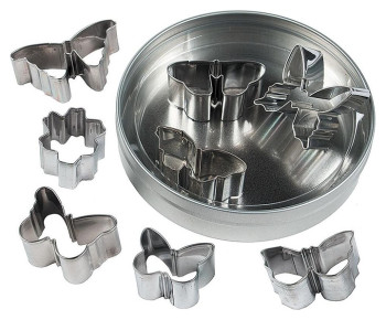 Набор кондитерских форм P.L. Proff Cuisine 81004618 "Бабочки и цветок" 8 шт.
